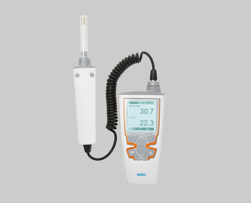 Handheld Humidity and Temperature Meter Remote Probe with Handle HM45